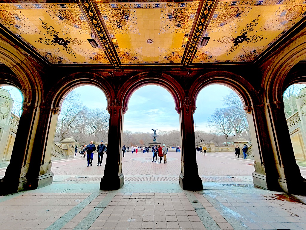 Bethesda Arcade in Central Park (2023)
